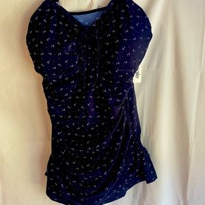 Septangle NWT 18W Anchor one Piece Swimsuit